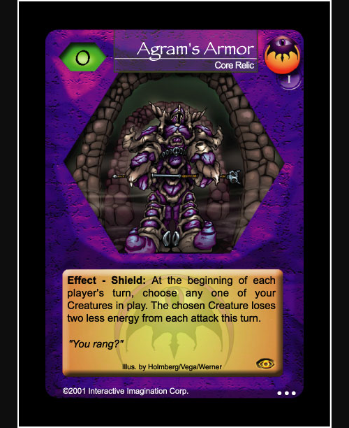 Agrams Armor - Foil